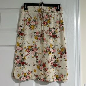 Spring Floral Skirt